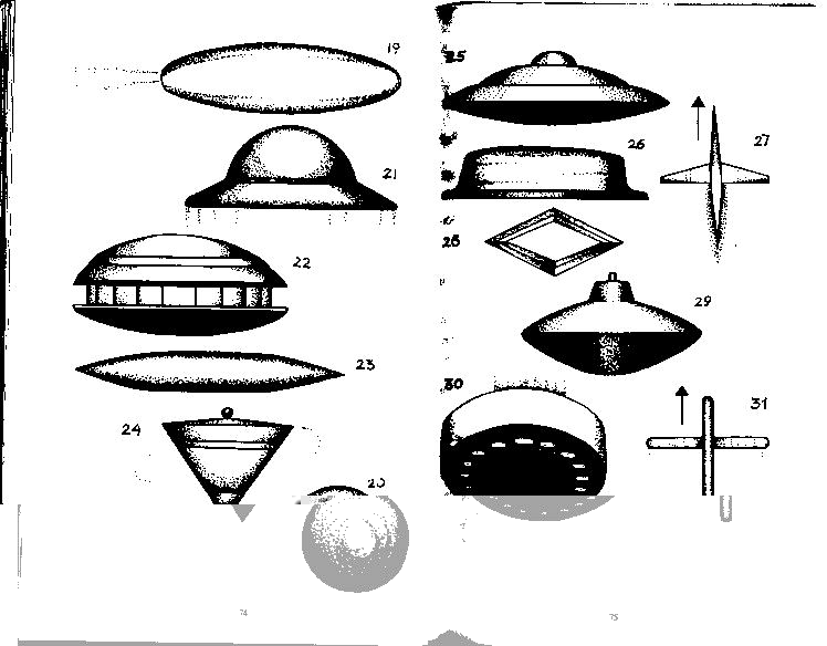 UFOs types
